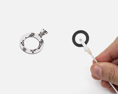 VIVIANA DOTS PREMIUM WITH A HOLE ROUND (naklejki z dziurką) - okrągłe