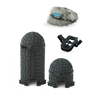 RADIUS MINI-ALTO 180 ADD-ON KIT, GREY FUR