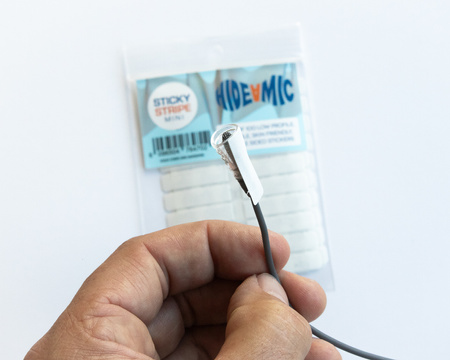 Hide-A-Mic STICKY STRIPE MINI - 100 szt.