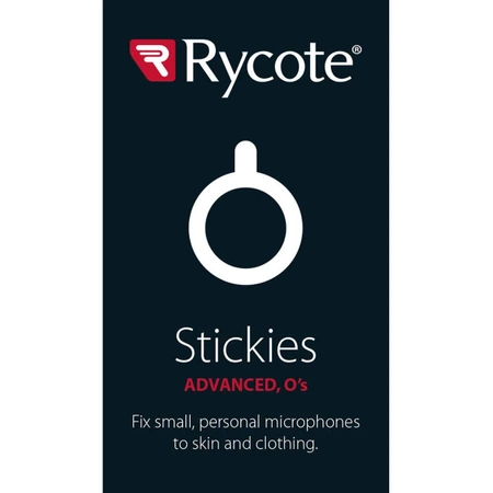 Rycote Stickies Adv, 23mm O's (Pack)