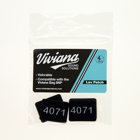VIVIANA LAV MIC PATCH - DPA 4071 CZARNY