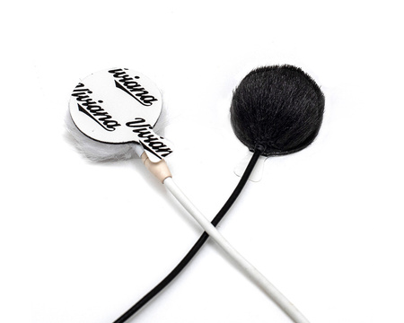 VIVIANA FUR FOR LAV ROUND BLACK (futro okrągłe czarne)