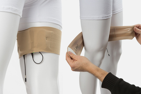 VIVIVIANA STRAPS ORIGINAL PAS NA UDO - czarny