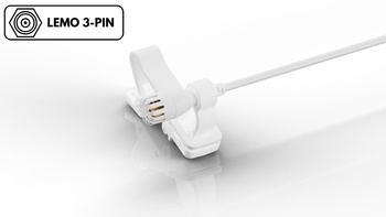 DPA 2061 - BIAŁY MIKROFON KRAWATOWY, LOUD SPL, 3-PIN LEMO, Z AKCESORIAMI
