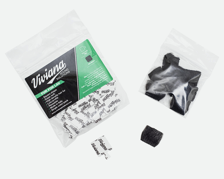 VIVIANA FUR FOR LAV SQARE BLACK (futro kwadratowe czarne)