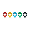 MIC BANDS, MULTI-COLOUR, Pack of 5