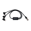 DEITY MICROPHONES SPD-HR3U - 4-Pin to Triple USB-C Cable
