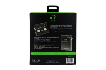 HALTER TECHNICAL Microsone Discreet Audio Monitoring System - color Light